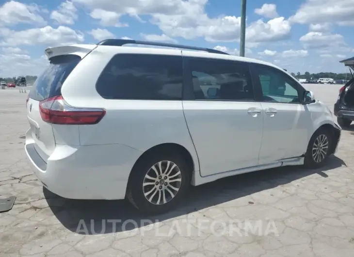 TOYOTA SIENNA XLE 2018 vin 5TDYZ3DC8JS919354 from auto auction Copart