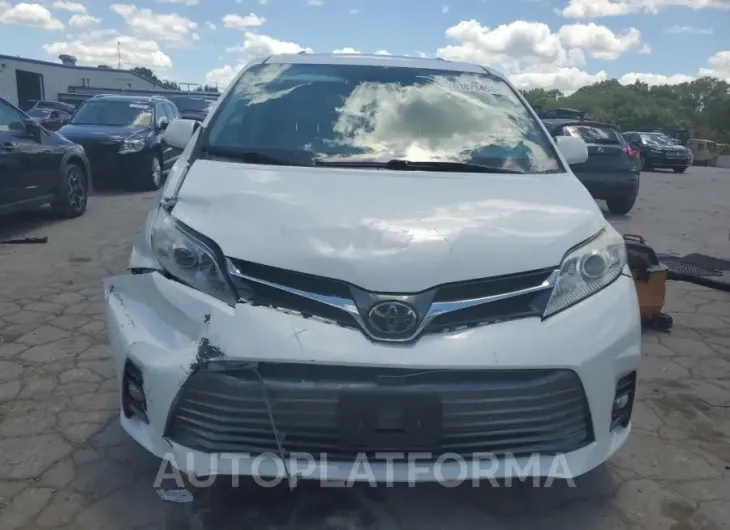 TOYOTA SIENNA XLE 2018 vin 5TDYZ3DC8JS919354 from auto auction Copart