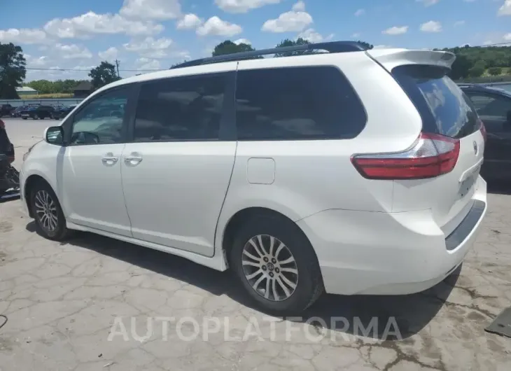 TOYOTA SIENNA XLE 2018 vin 5TDYZ3DC8JS919354 from auto auction Copart