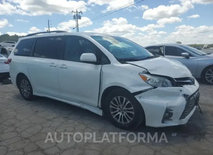 TOYOTA SIENNA XLE 2018 vin 5TDYZ3DC8JS919354 from auto auction Copart