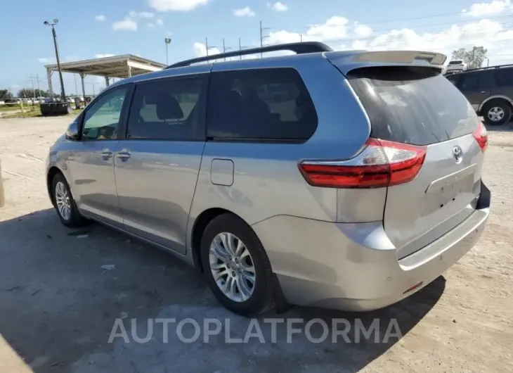 TOYOTA SIENNA XLE 2017 vin 5TDYZ3DC9HS797176 from auto auction Copart