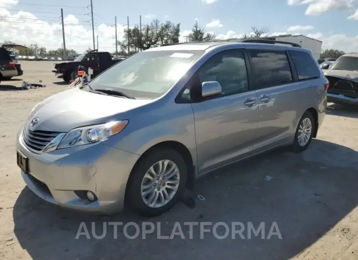 TOYOTA SIENNA XLE 2017 vin 5TDYZ3DC9HS797176 from auto auction Copart