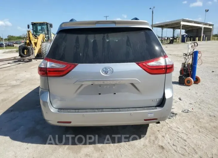 TOYOTA SIENNA XLE 2017 vin 5TDYZ3DC9HS797176 from auto auction Copart