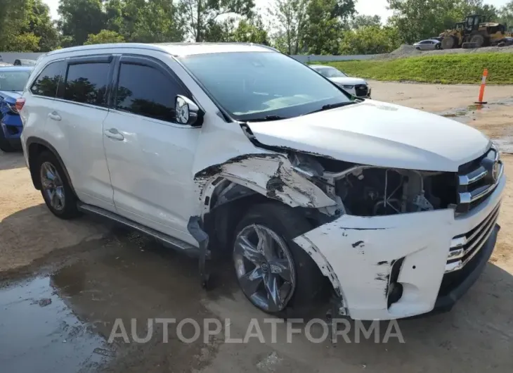 TOYOTA HIGHLANDER 2017 vin 5TDYZRFH1HS191656 from auto auction Copart