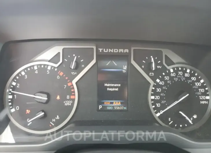 TOYOTA TUNDRA CRE 2022 vin 5TFJA5BC9NX001507 from auto auction Copart