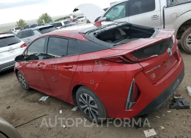 TOYOTA PRIUS PRIM 2020 vin JTDKARFP6L3136196 from auto auction Copart