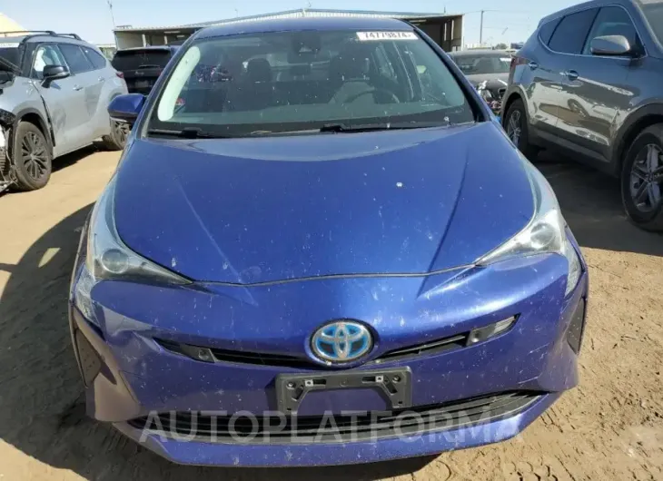 TOYOTA PRIUS 2018 vin JTDKBRFU8J3067799 from auto auction Copart