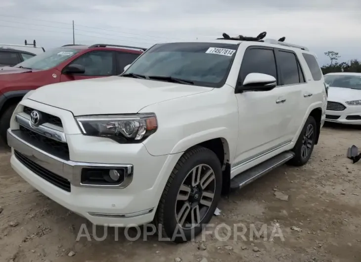 TOYOTA 4RUNNER SR 2017 vin JTEBU5JR1H5475044 from auto auction Copart