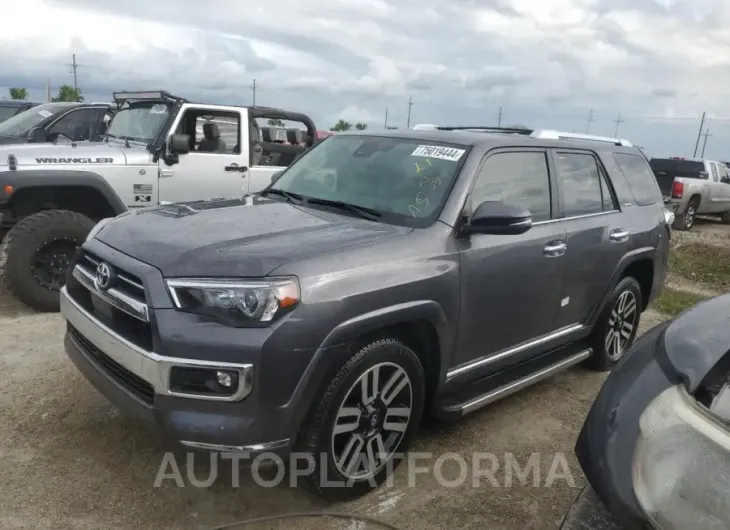 TOYOTA 4RUNNER LI 2023 vin JTEDU5JR9P5301570 from auto auction Copart