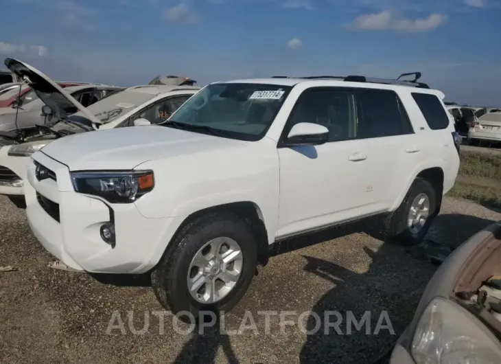 TOYOTA 4RUNNER SR 2023 vin JTEEU5JR9P5293488 from auto auction Copart