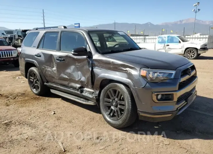 TOYOTA 4RUNNER SR 2019 vin JTEZU5JR3K5199858 from auto auction Copart