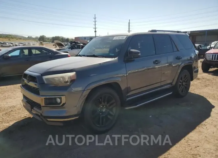 TOYOTA 4RUNNER SR 2019 vin JTEZU5JR3K5199858 from auto auction Copart