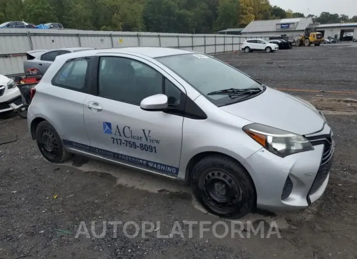 TOYOTA YARIS 2015 vin VNKJTUD3XFA053242 from auto auction Copart