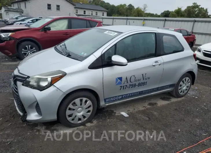 TOYOTA YARIS 2015 vin VNKJTUD3XFA053242 from auto auction Copart