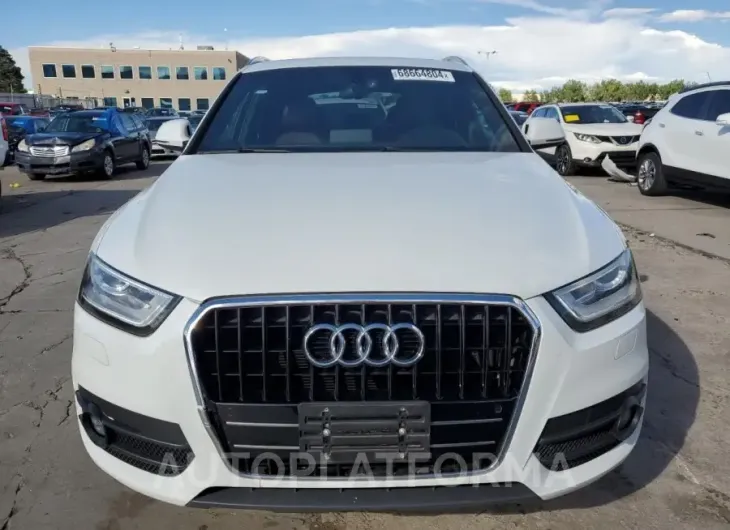 AUDI Q3 PREMIUM 2015 vin WA1BFCFS0FR008860 from auto auction Copart