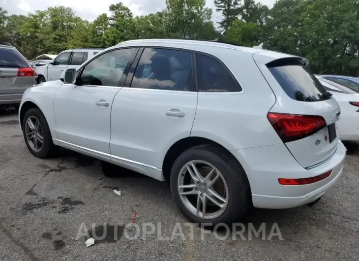 AUDI Q5 PREMIUM 2017 vin WA1L2AFP4HA017465 from auto auction Copart