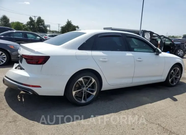 AUDI A4 PREMIUM 2019 vin WAUGMAF46KN017598 from auto auction Copart