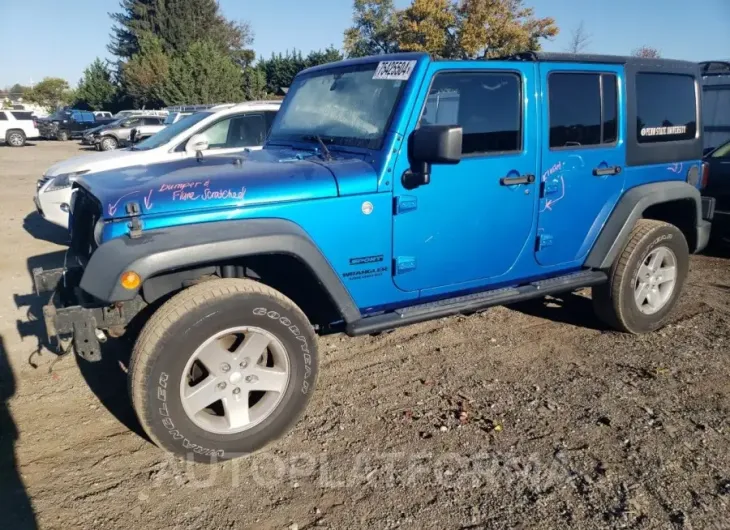 JEEP WRANGLER U 2015 vin 1C4BJWDG3FL503643 from auto auction Copart