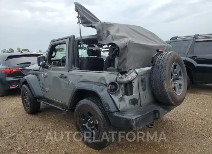 JEEP WRANGLER S 2020 vin 1C4GJXAN4LW225781 from auto auction Copart