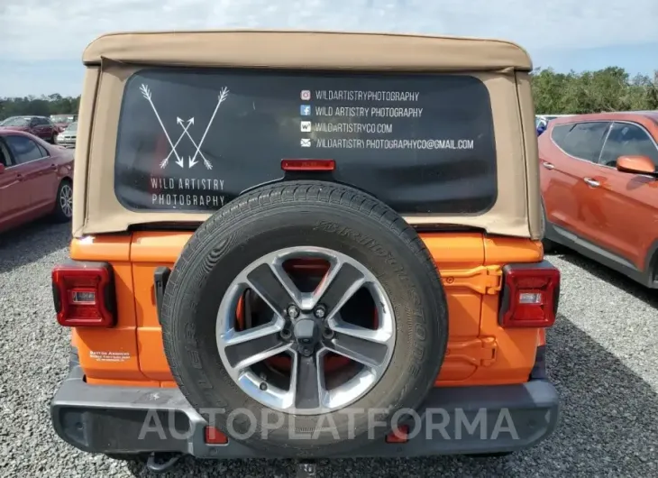 JEEP WRANGLER U 2018 vin 1C4HJXEG6JW310120 from auto auction Copart