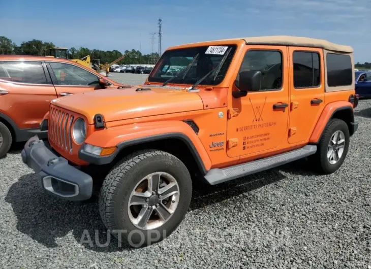 JEEP WRANGLER U 2018 vin 1C4HJXEG6JW310120 from auto auction Copart