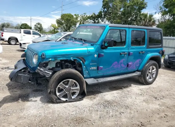 JEEP WRANGLER U 2020 vin 1C4HJXEG9LW270733 from auto auction Copart