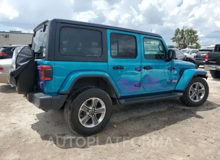 JEEP WRANGLER U 2020 vin 1C4HJXEG9LW270733 from auto auction Copart