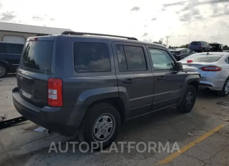 JEEP PATRIOT SP 2017 vin 1C4NJPBA6HD137658 from auto auction Copart