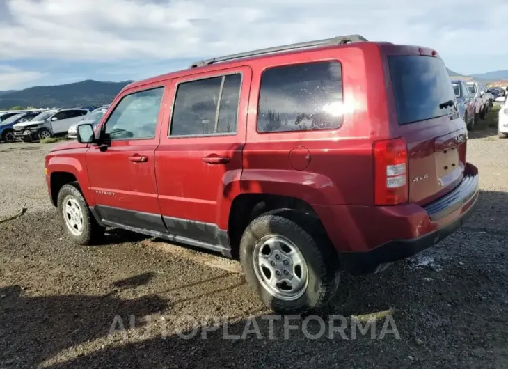 JEEP PATRIOT SP 2016 vin 1C4NJRBB3GD627333 from auto auction Copart