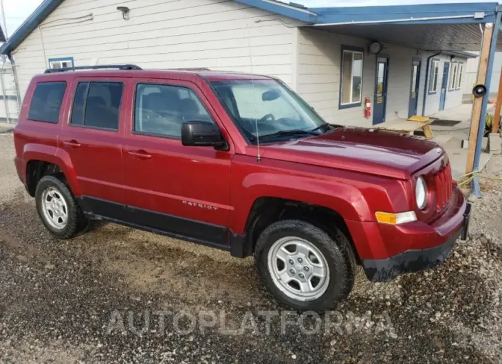 JEEP PATRIOT SP 2016 vin 1C4NJRBB3GD627333 from auto auction Copart