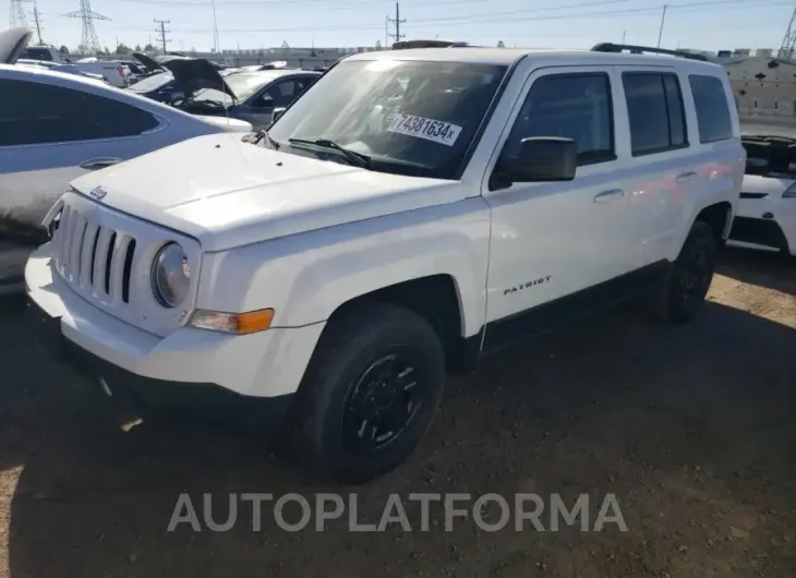 JEEP PATRIOT SP 2017 vin 1C4NJRBB6HD108522 from auto auction Copart