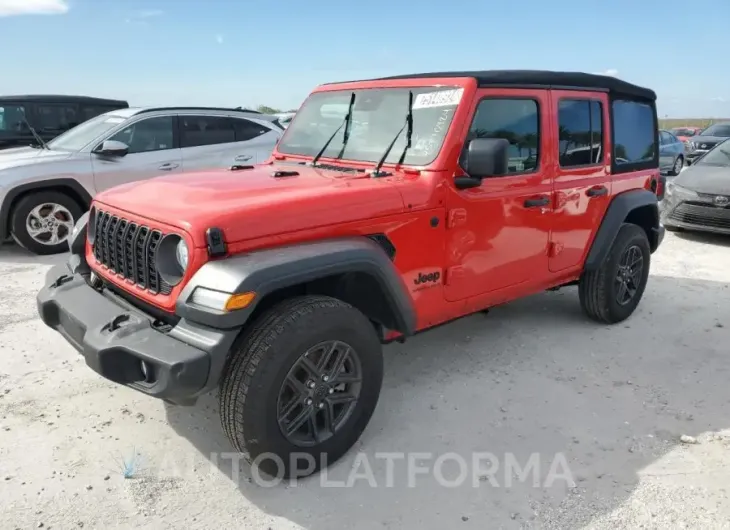 JEEP WRANGLER S 2024 vin 1C4PJXDG3RW257806 from auto auction Copart