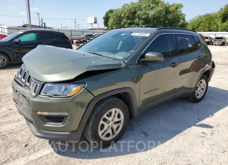 JEEP COMPASS 2020 vin 3C4NJCAB0LT170242 from auto auction Copart