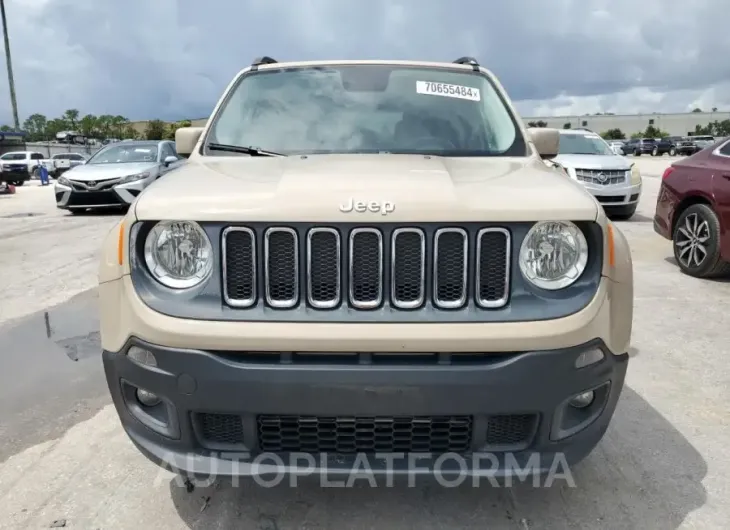 JEEP RENEGADE L 2016 vin ZACCJABT2GPD53397 from auto auction Copart