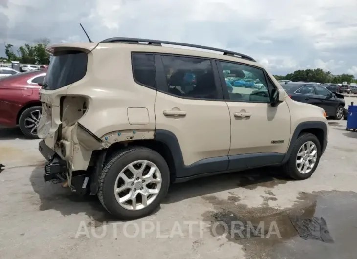 JEEP RENEGADE L 2016 vin ZACCJABT2GPD53397 from auto auction Copart