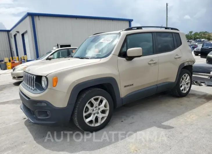 JEEP RENEGADE L 2016 vin ZACCJABT2GPD53397 from auto auction Copart