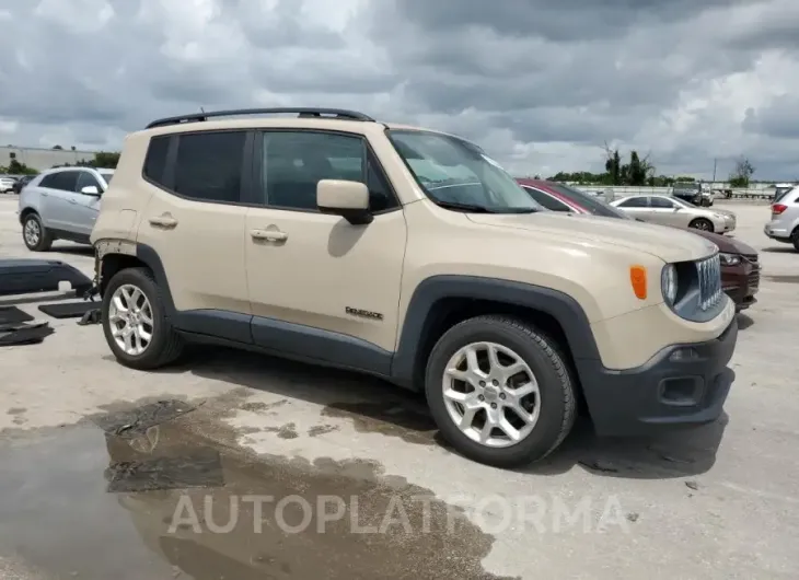 JEEP RENEGADE L 2016 vin ZACCJABT2GPD53397 from auto auction Copart