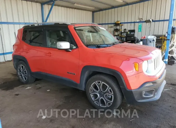 JEEP RENEGADE L 2016 vin ZACCJADT9GPC49941 from auto auction Copart