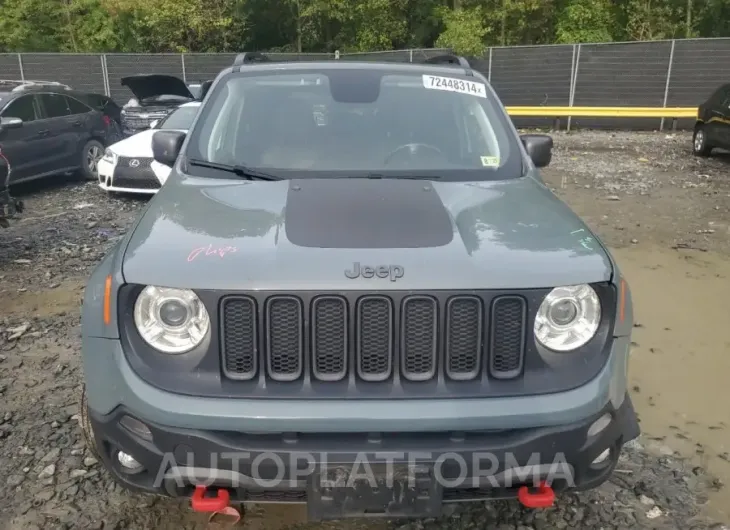 JEEP RENEGADE T 2018 vin ZACCJBCB2JPH45864 from auto auction Copart