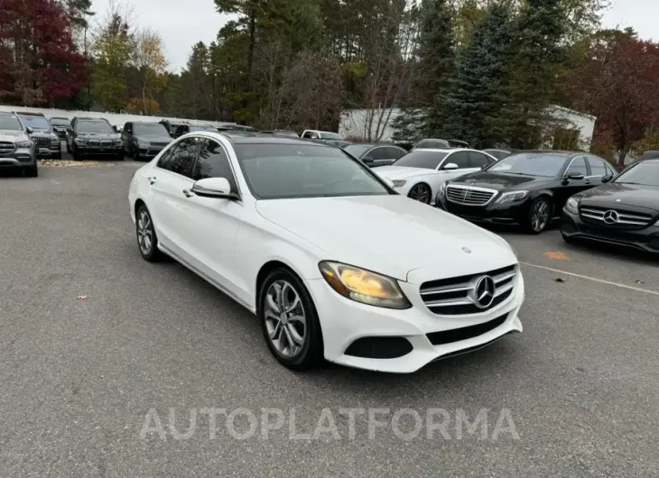 MERCEDES-BENZ C 300 2016 vin 55SWF4JB2GU156812 from auto auction Copart