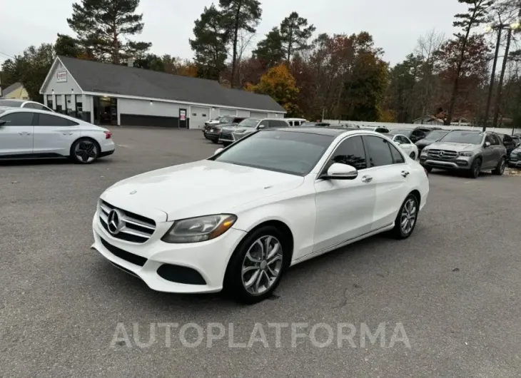 MERCEDES-BENZ C 300 2016 vin 55SWF4JB2GU156812 from auto auction Copart