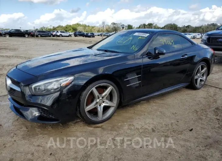 MERCEDES-BENZ SL 550 2017 vin WDDJK7DA3HF044177 from auto auction Copart