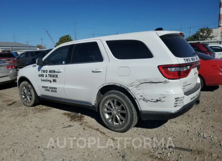 DODGE DURANGO SX 2017 vin 1C4RDJAG5HC653155 from auto auction Copart