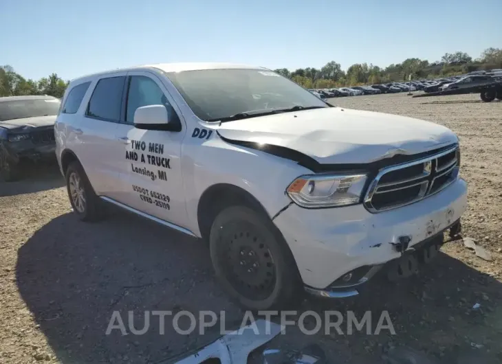 DODGE DURANGO SX 2017 vin 1C4RDJAG5HC653155 from auto auction Copart