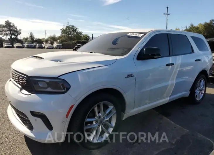 DODGE DURANGO R/ 2021 vin 1C4SDHCT5MC659925 from auto auction Copart