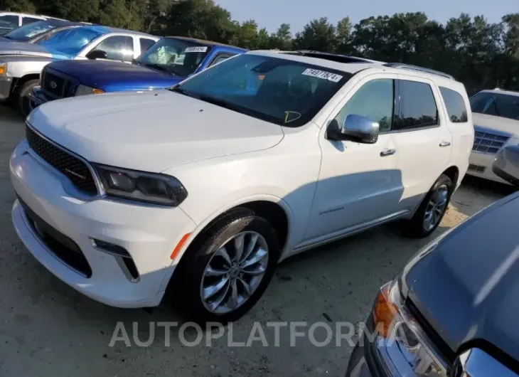 DODGE DURANGO CI 2023 vin 1C4SDJET4PC550316 from auto auction Copart