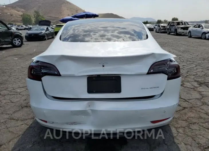 TESLA MODEL 3 2022 vin 5YJ3E1EBXNF197346 from auto auction Copart