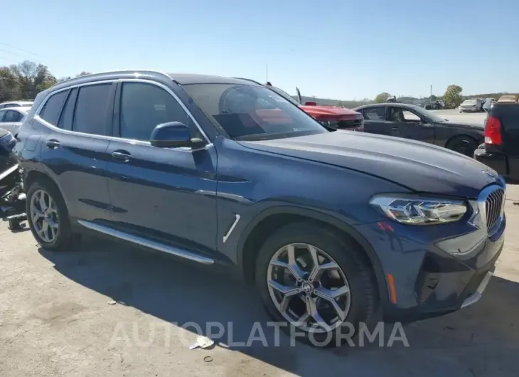 BMW X3 SDRIVE3 2022 vin 5UX43DP05N9K82658 from auto auction Copart