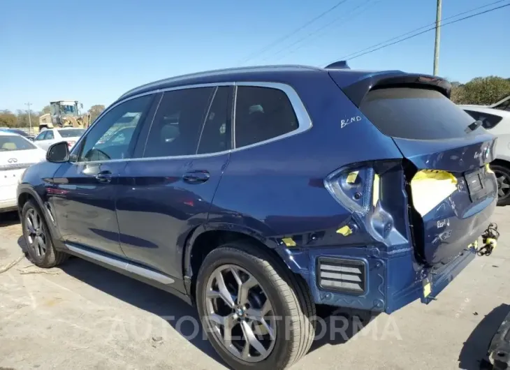 BMW X3 SDRIVE3 2022 vin 5UX43DP05N9K82658 from auto auction Copart