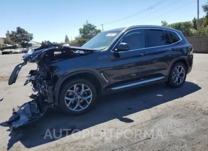 BMW X3 SDRIVE3 2022 vin 5UX43DP06N9J91012 from auto auction Copart